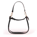 The Clara Clear Purse Black