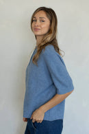 Cherie Cardigan: Tomato Red