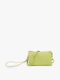 Riley Crossbody & Wristlet Grey
