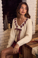 The Clara Ribbon Sweater