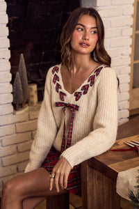 The Clara Ribbon Sweater