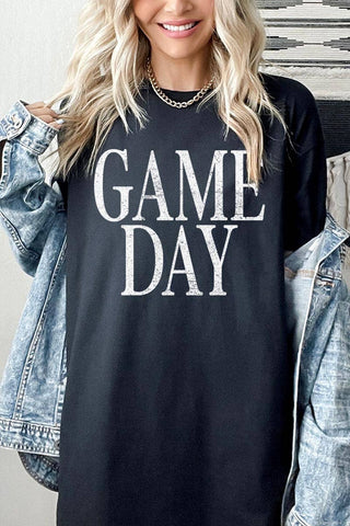 Classic Game Day Graphic Heavy Cotton Tee: NATURAL