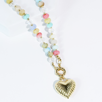 Treasure Jewels: Multi Puff Heart Necklace