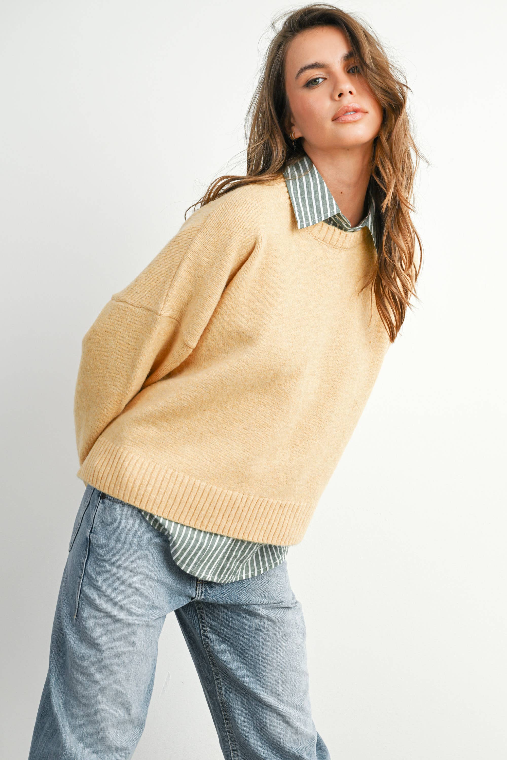 Marigold Tie Back Sweater