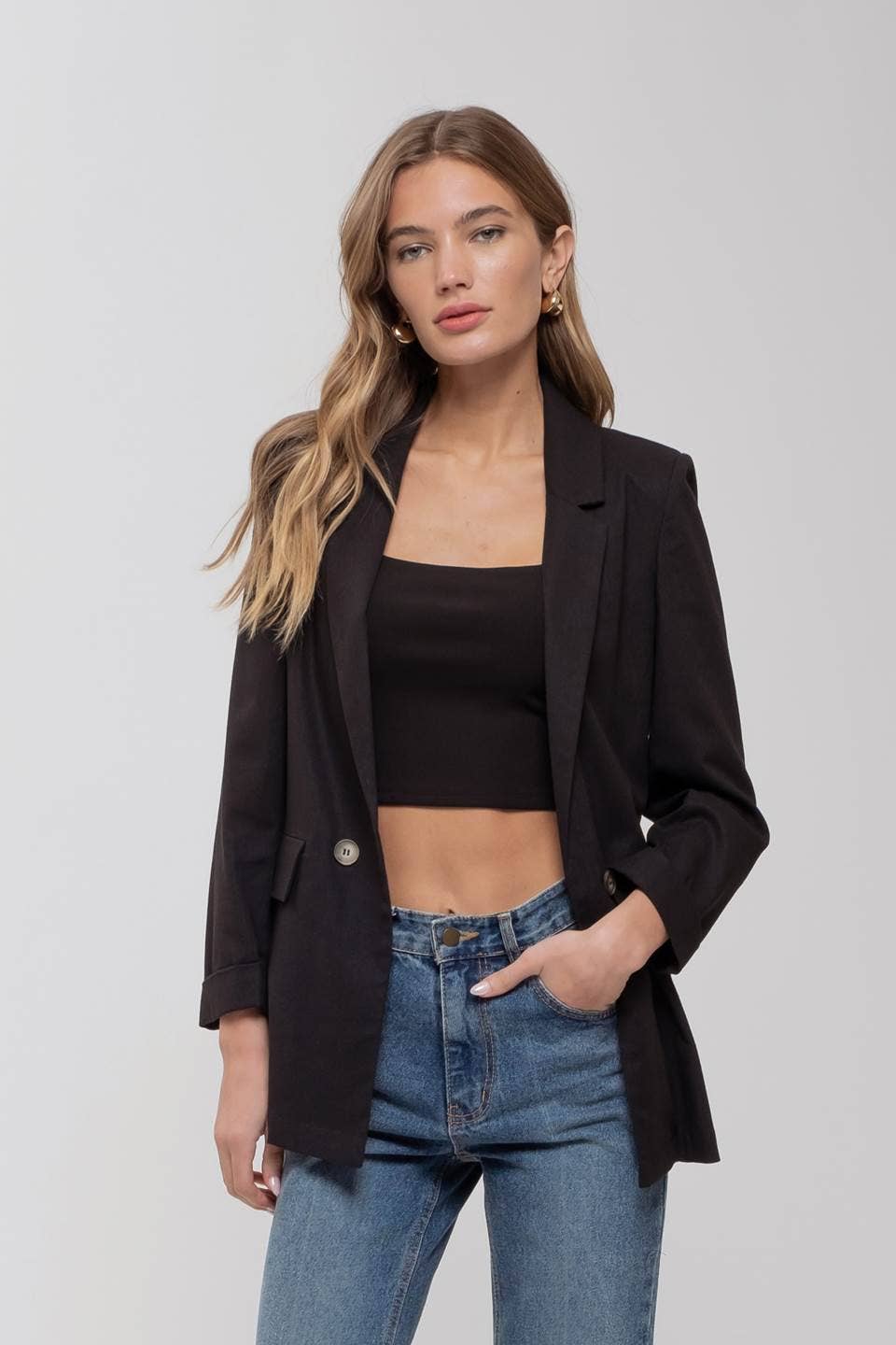 Coraline Blazer Black