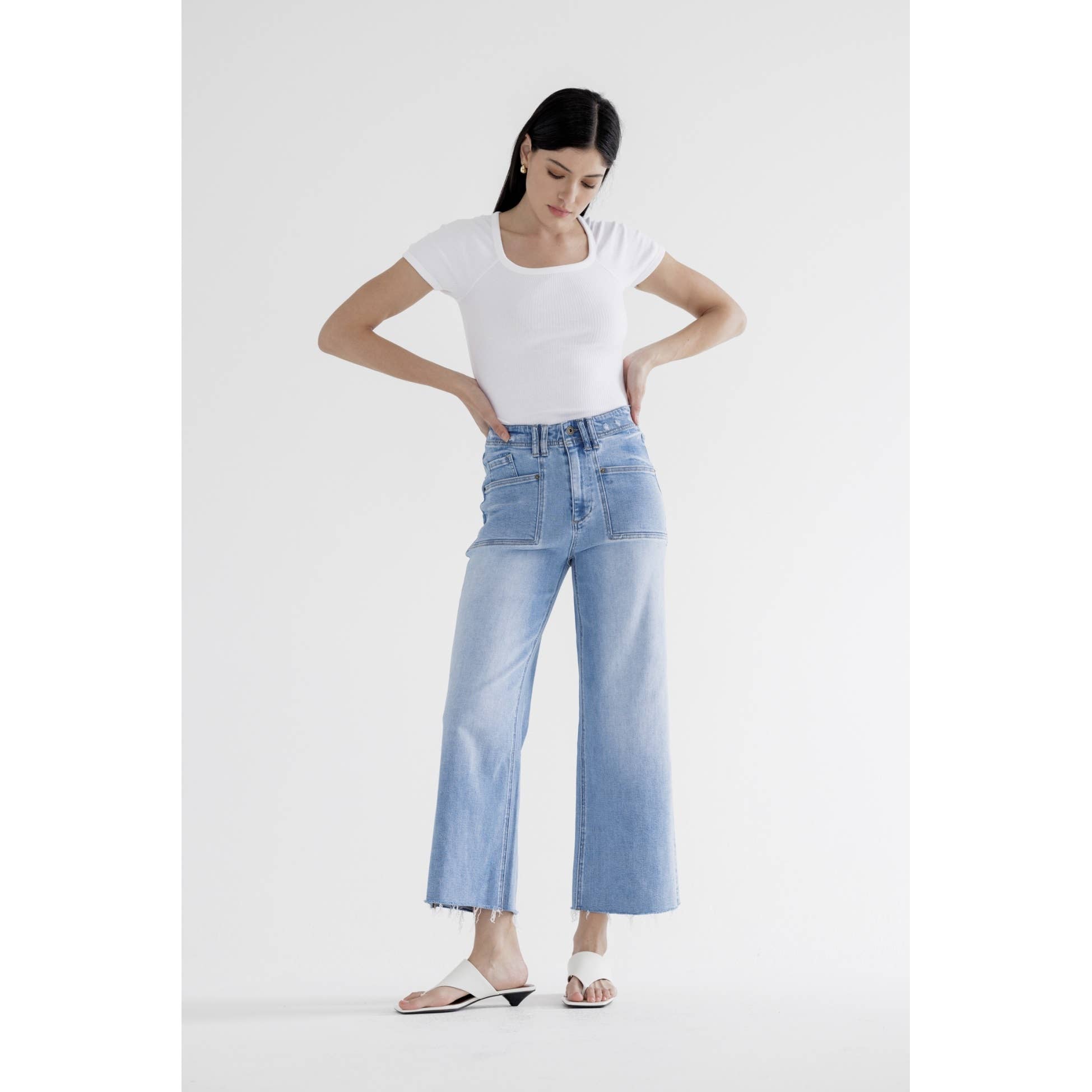 Retro Wide Crop