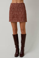 Harvest Print Skirt