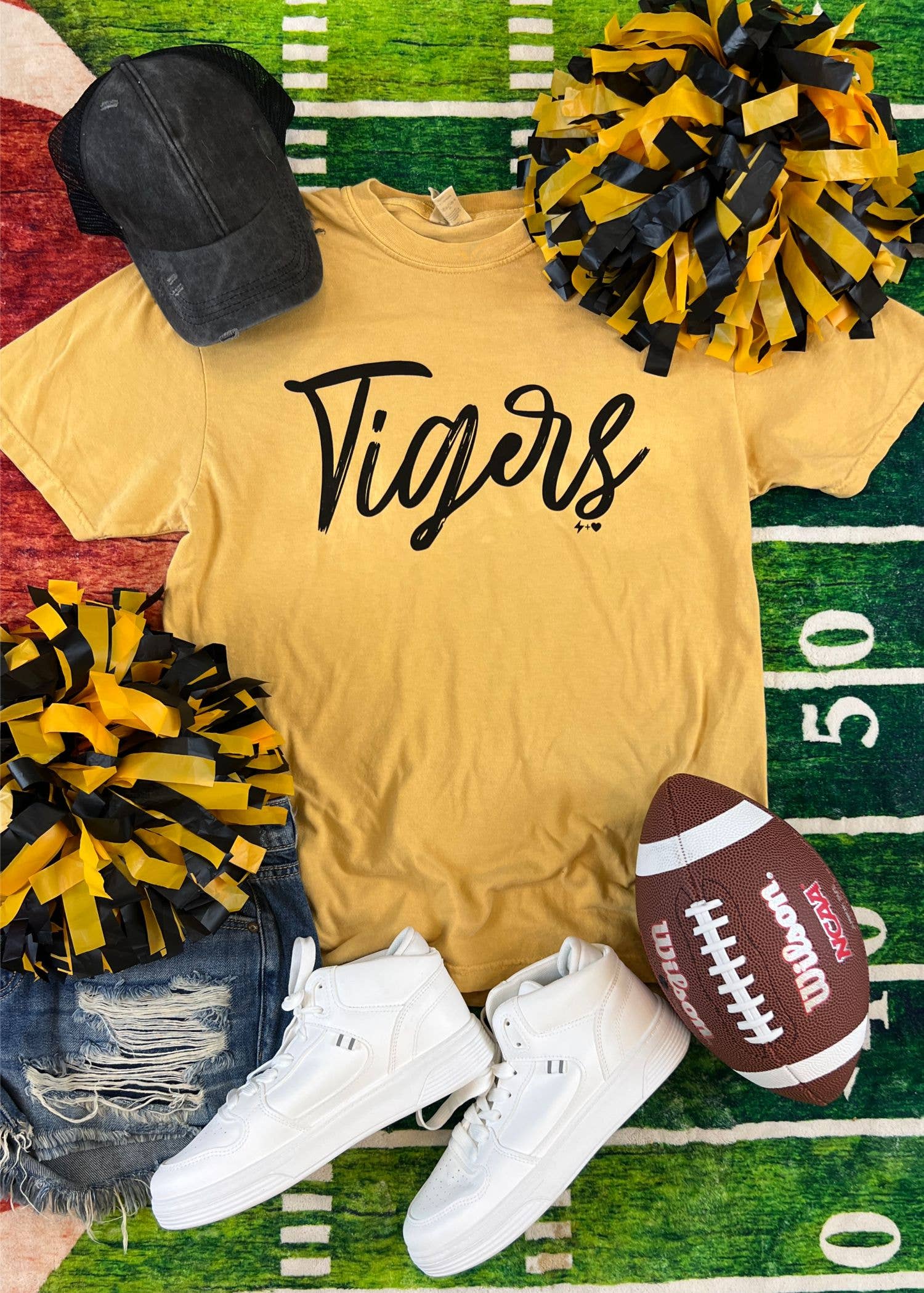 Tiger Tee Grey