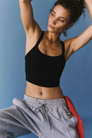 All Clear Cami Solid Black