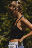 All Clear Cami Solid Black