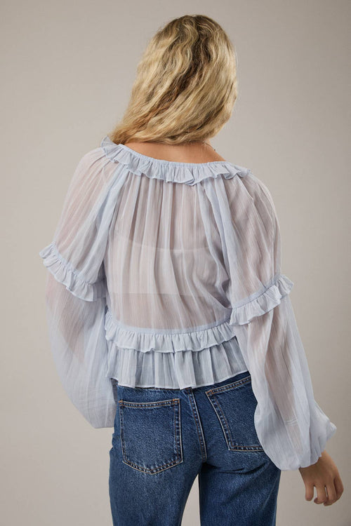 Rowdy Ruffle Blouse
