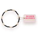 Black Pearl Bracelet: Standard 6.75 inch
