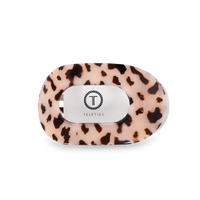 Round Flat Hair Clip | Medium | Blonde Tortoise