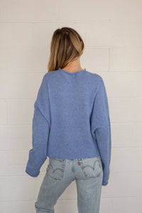 Piper Cardigan Dusty Blue