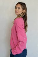 Rose Heart Piper Cardigan