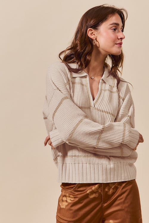 Maple Stripe Sweater