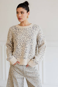 Snow Leopard Sweater