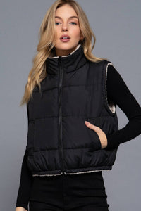 Double Take Vest Black *reversible*