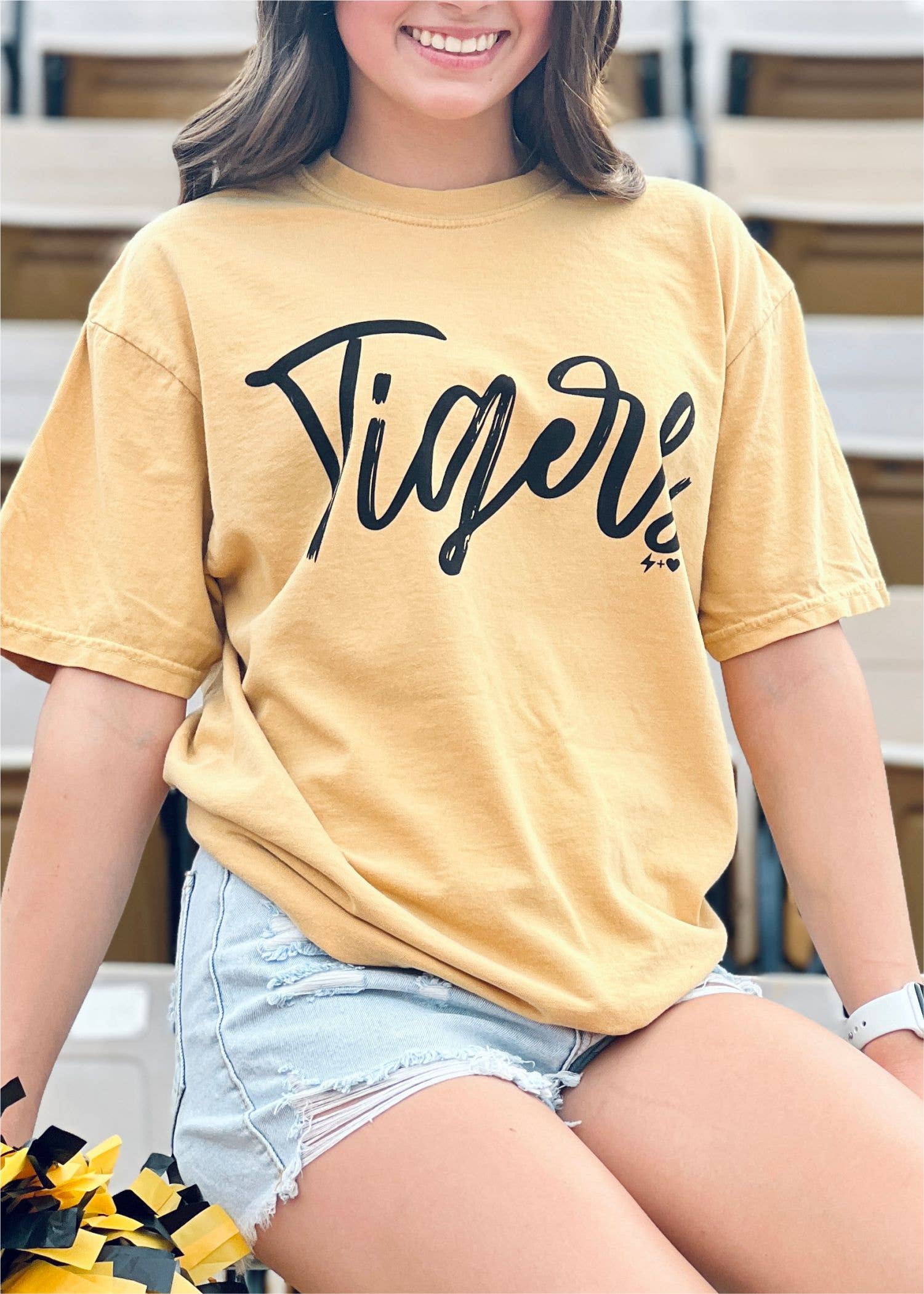 Tiger Tee Grey