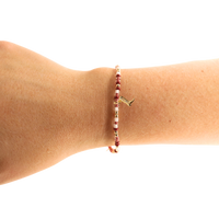 Boot Charm Sprinkle Bracelet: Standard 6.75 inch