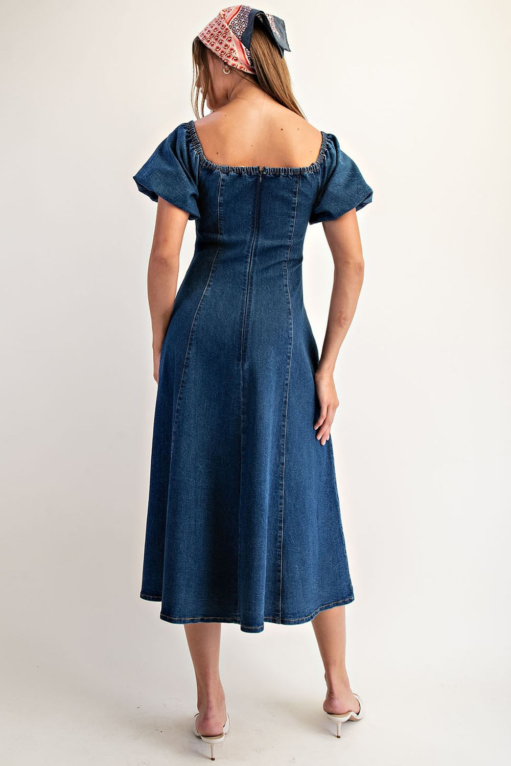 Dallas Denim Midi