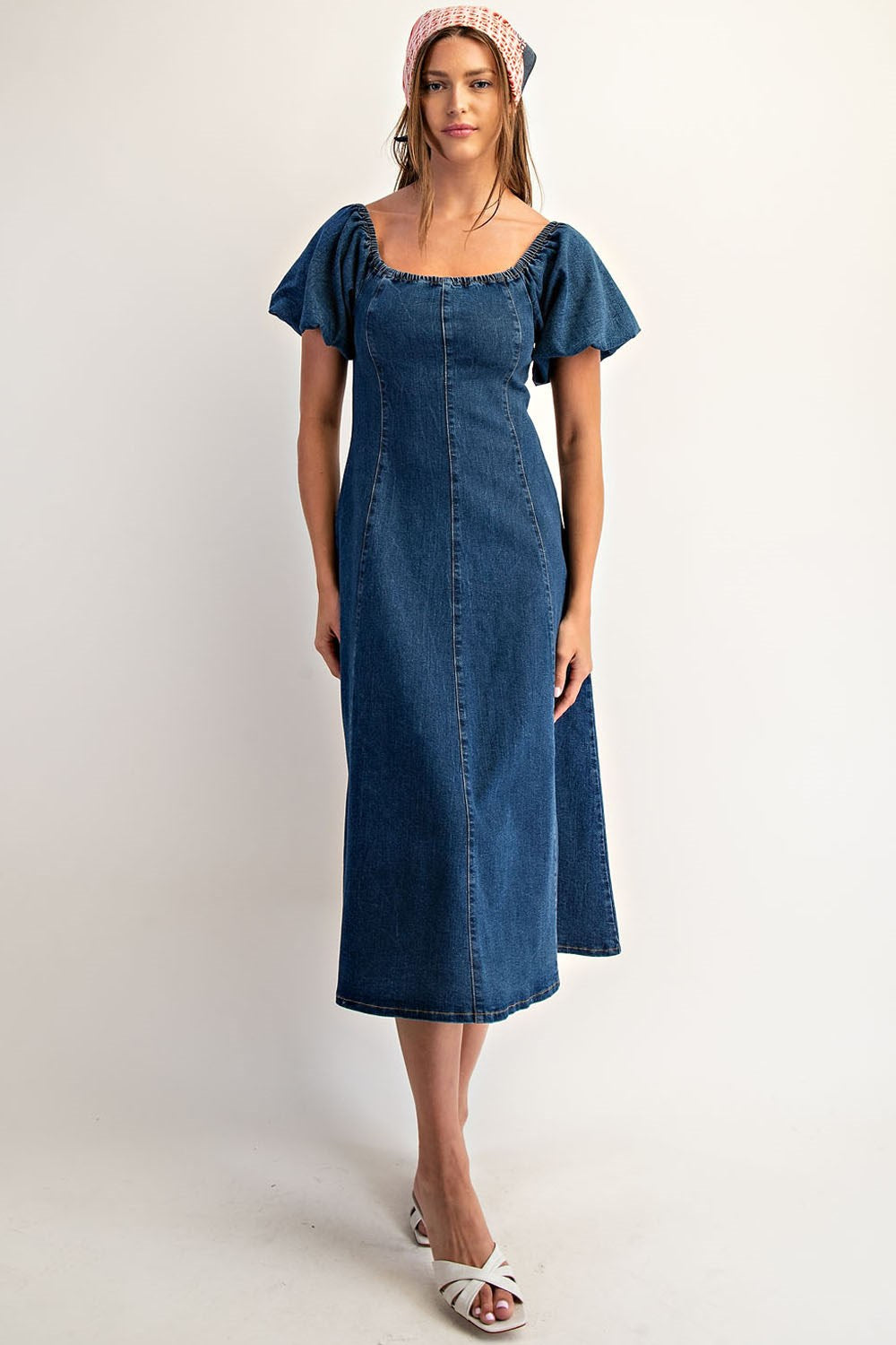 Dallas Denim Midi