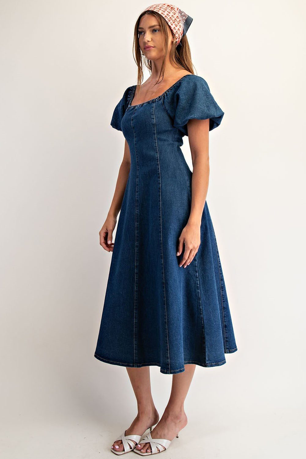 Dallas Denim Midi