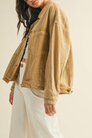 Backstory Denim Jacket Golden Rod