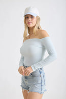 Sugar Plum Off The Shoulder Top