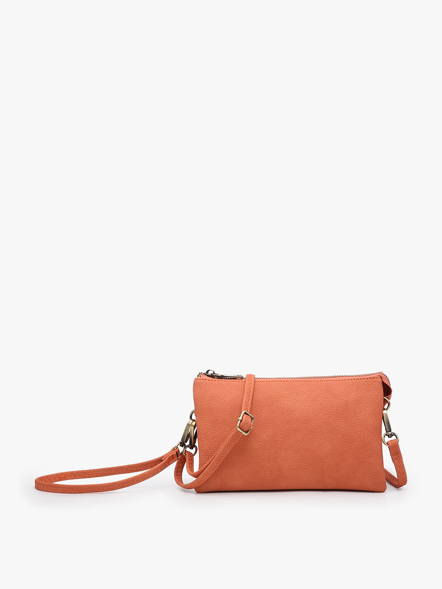 Riley Crossbody & Wristlet Grey