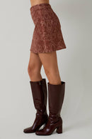 Harvest Print Skirt