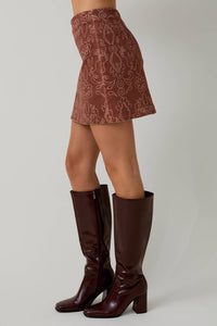 Harvest Print Skirt