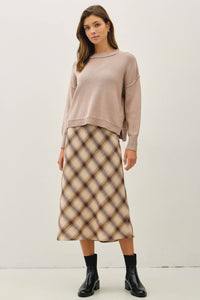 Brandi Sweater Burgundy