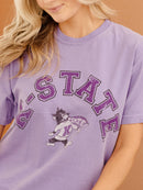 Kansas State University Wildcats Mega Arch Violet CC Tee