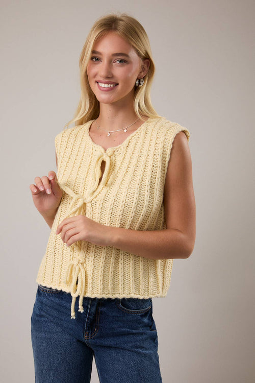 Butter Me Up Sweater Vest