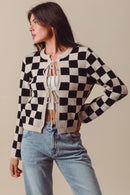 Check Mate Cardigan