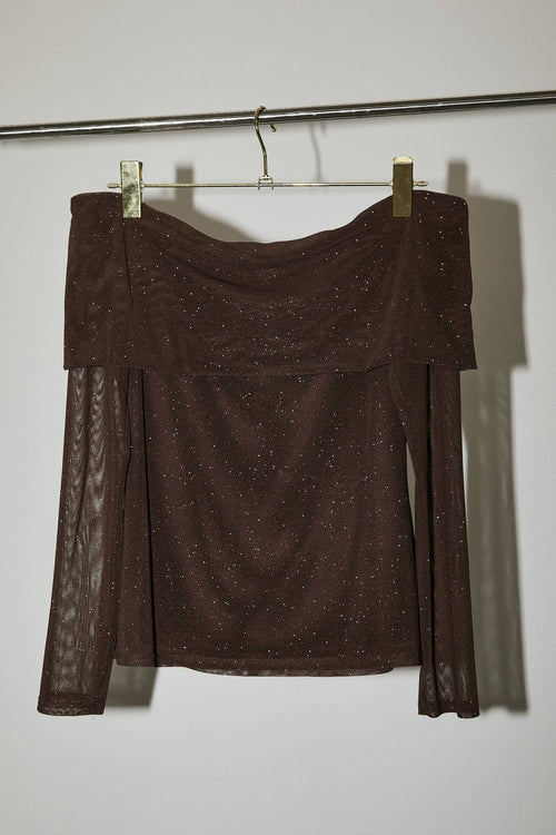 Ember Metallic Top