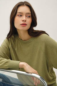 Essential Raglan Chestnut