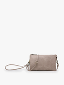 Riley Crossbody & Wristlet Grey