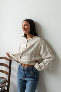 Piper Cardigan Charcoal