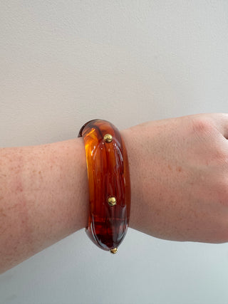 Hart Designs | Acrylic & Dot Hinge Bracelet