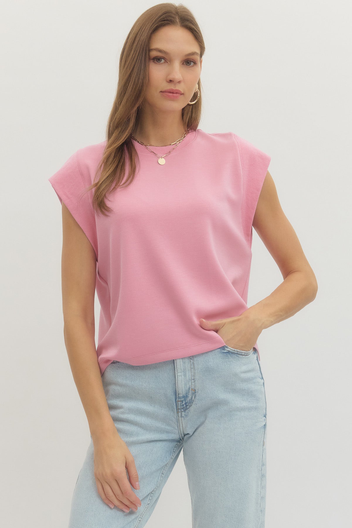 First Crush Top Light Pink