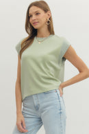 First Crush Top Sage