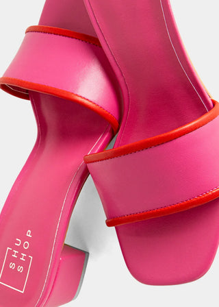 ShuShop | Finley Hot Pink Sandal
