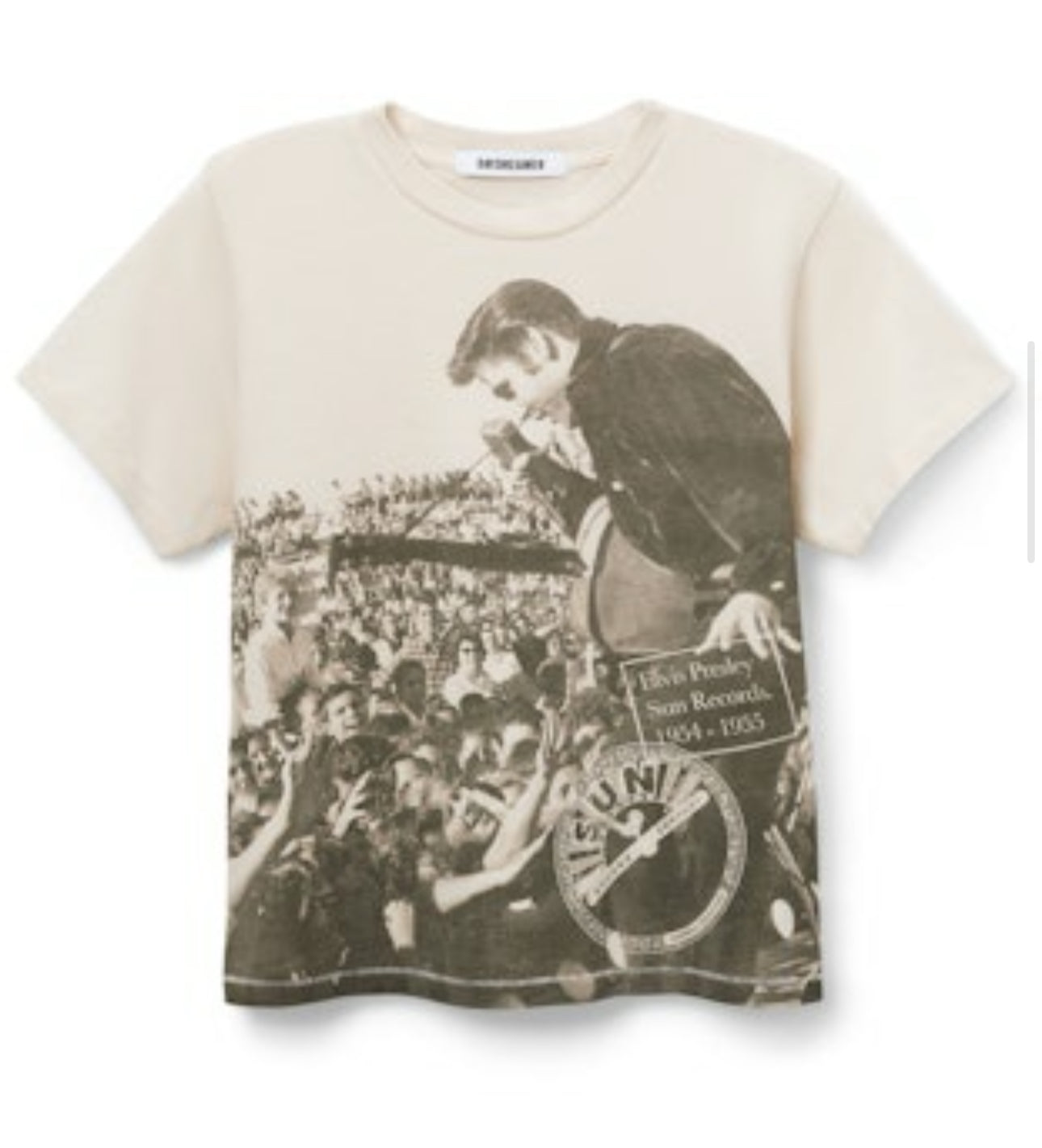 Sun Records x Elvis in Concert Vintage Tee