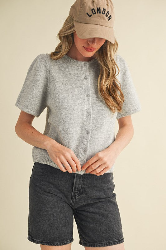 Sweet Talk Cardigan Grey