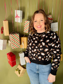 Lila Leopard Sweater