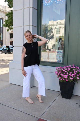 The Goldie Side Detail Top