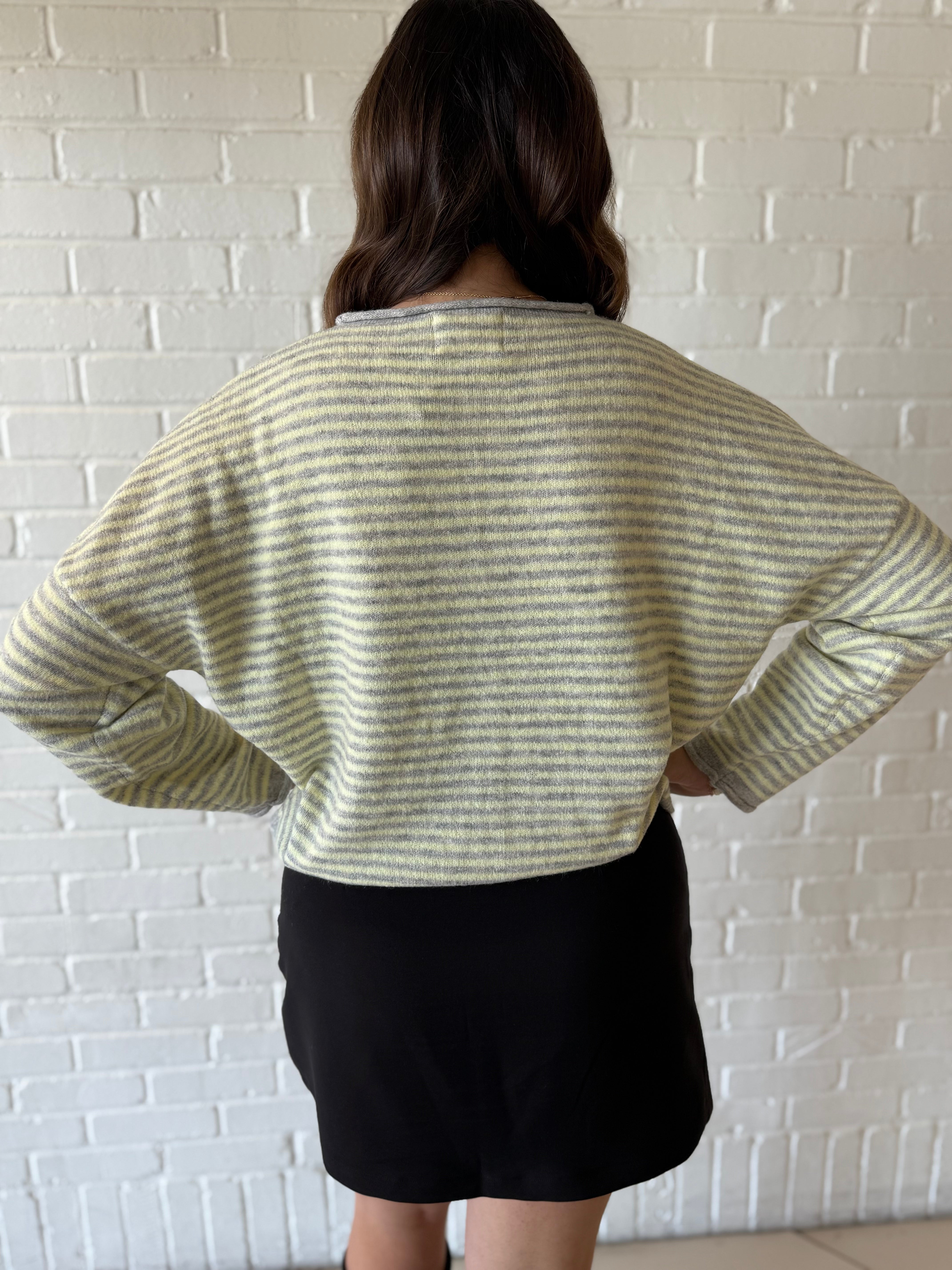 Sherbet Stripes Cardi