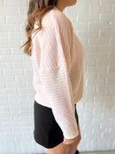 Sherbet Stripes Cardi